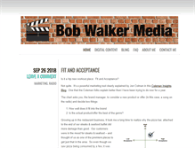 Tablet Screenshot of bobwmedia.com